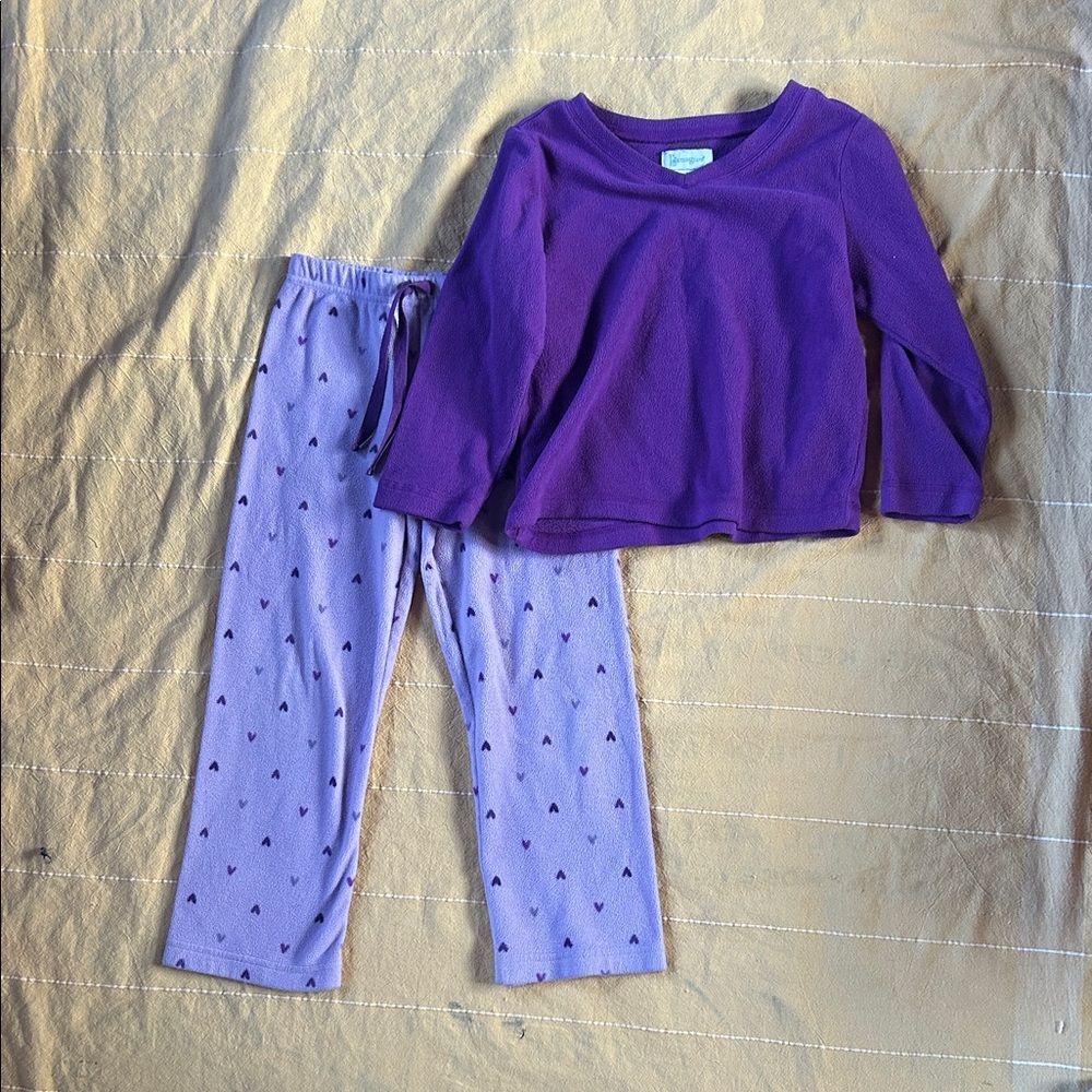 Y2K Purple Kids Pajamagram Set